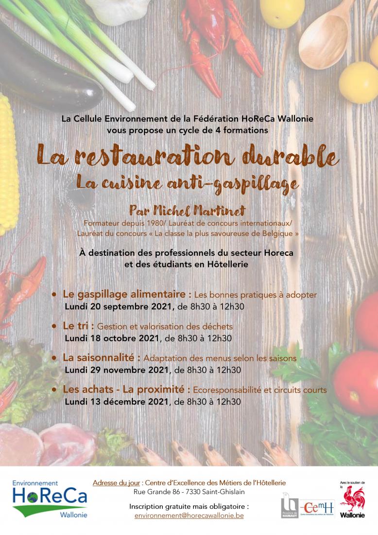 Environnement Formations Restauration durable