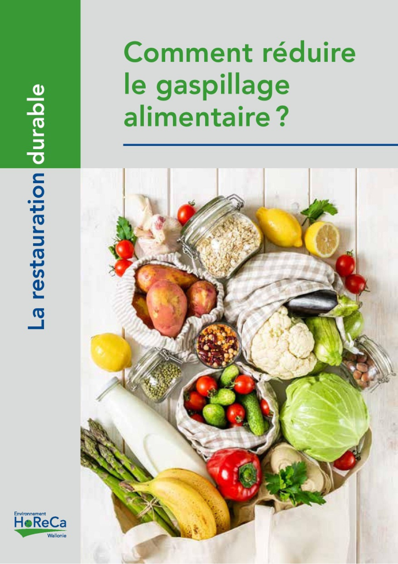 Couverture brochure comment réduire le gaspillage alimentaire